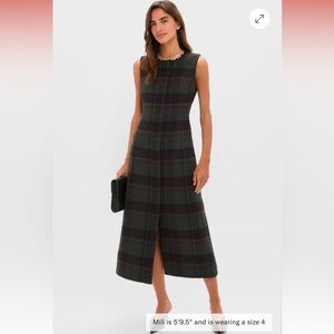 NWT Tuckernuck Plaid Sleeveless Dress